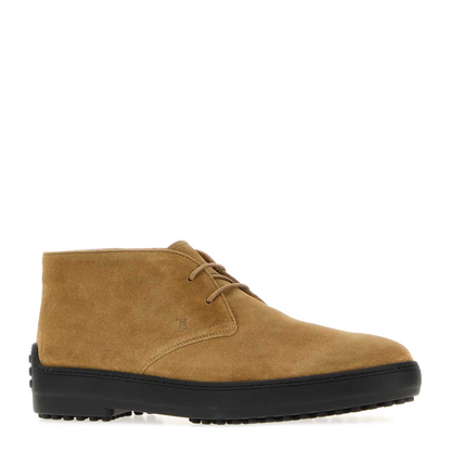 MAYFEYR - Tod's - Camel Suede Ankle Boots - XXM84L00D80RE0S415