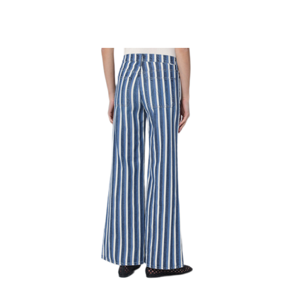 MAYFEYR - Mother - Jeans The Patch Pocket Twister Sneak Striped - 10945-1605COFUP