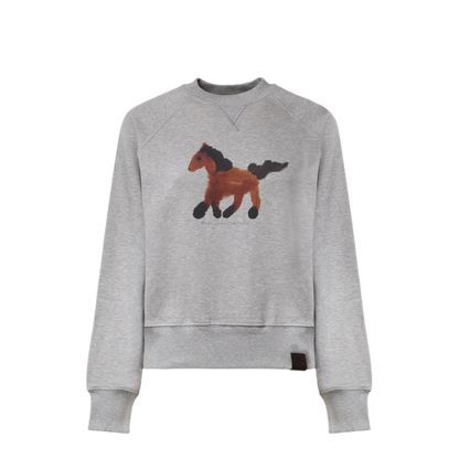 MAYFEYR - Stella Mccartney - Watercolour Horse Sweatshirt - 6J03033SQA791262