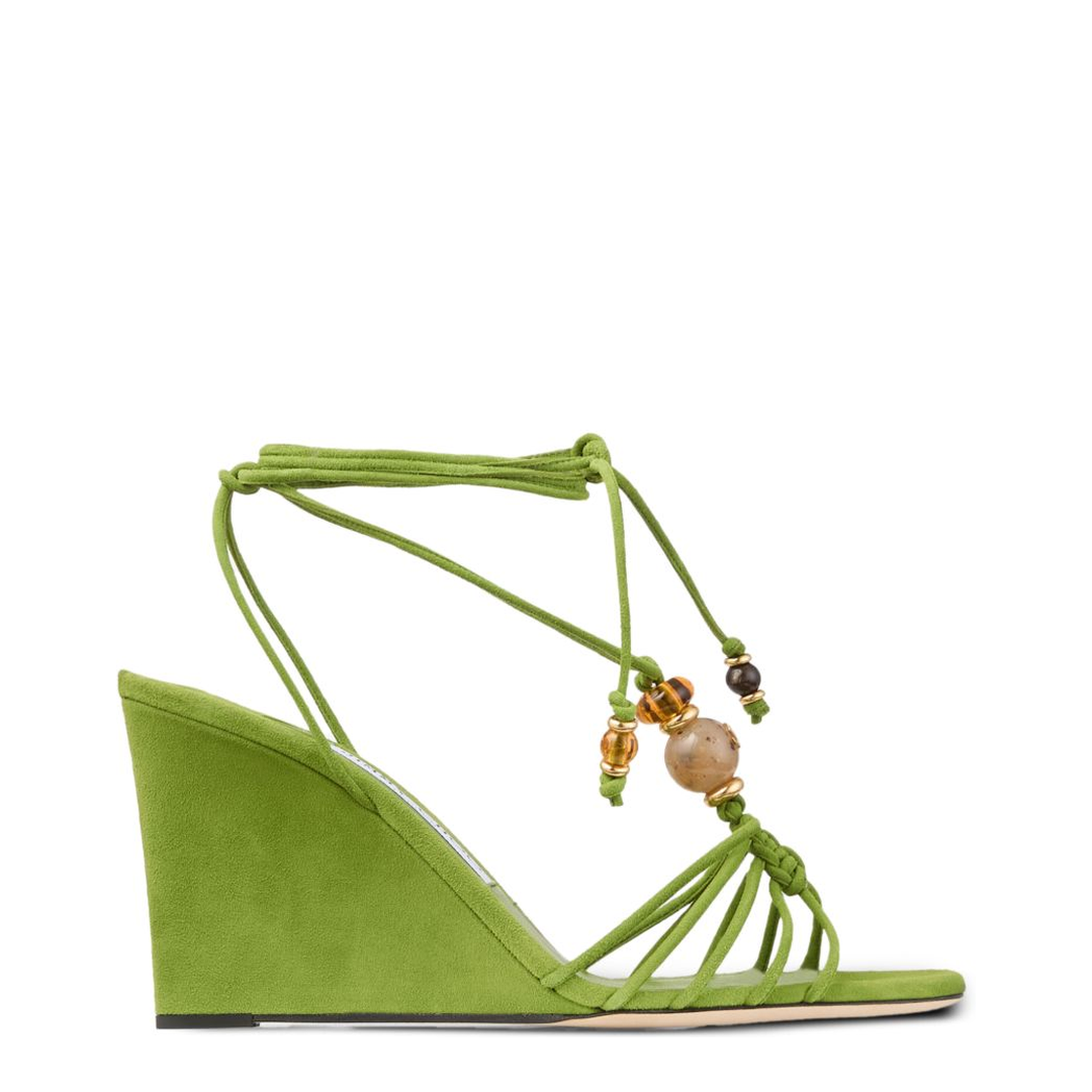 MAYFEYR - Jimmy Choo - Sandals Green - LOVAWEDGE85IPVCLOVERMIX