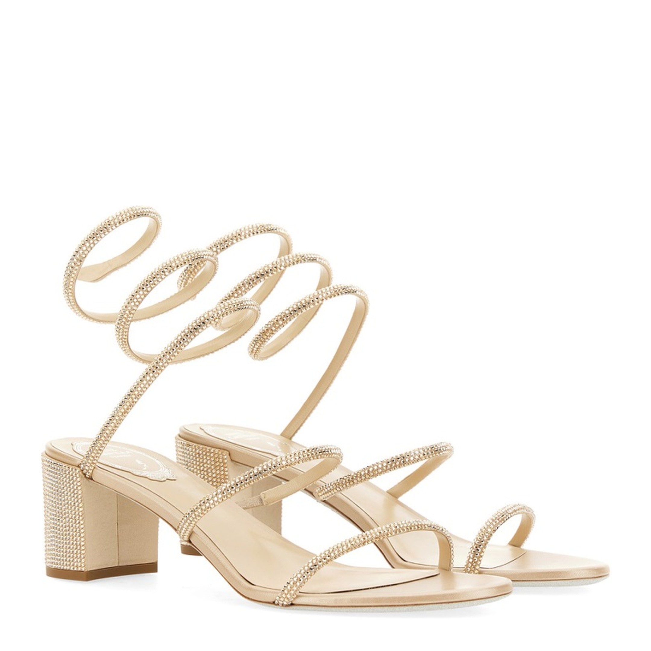 MAYFEYR - Rene Caovilla - Cleo Sandal With Heel - C12037060R001V104
