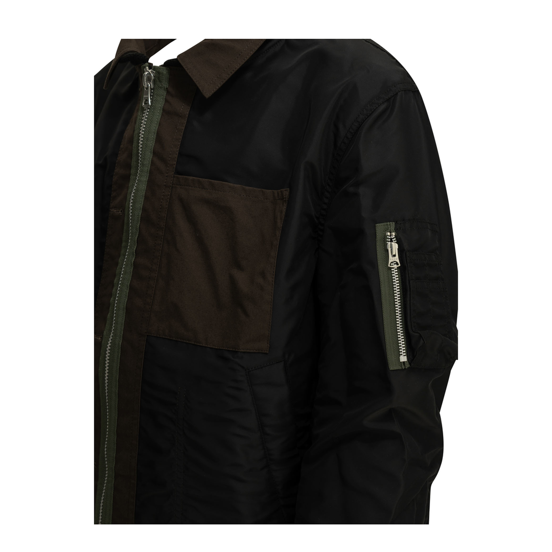 MAYFEYR - Sacai - Nylon Twill X Ripstop Reversible Quilted Jacket - 2604035M602