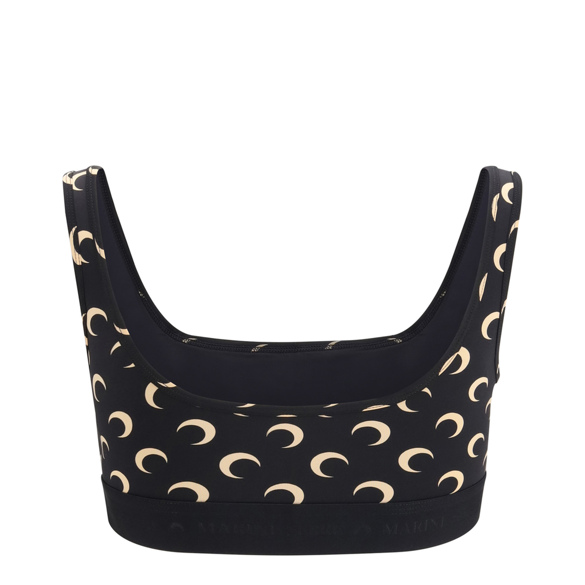 MAYFEYR - Marine Serre - Moon Recycled Jersey Sports Bra - WUW055BCJER0001IT99
