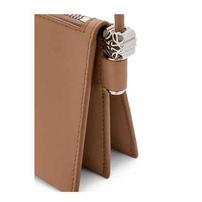 Joya Pouch In Nappa Calfskin - Mocha