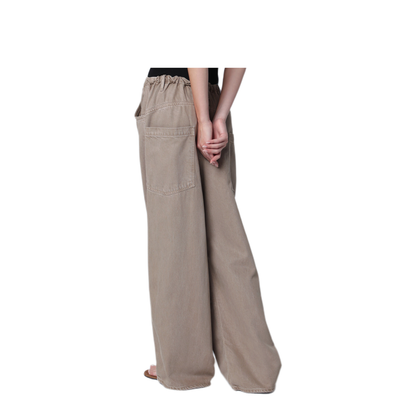 MAYFEYR - Agolde - Shaw Flyweight Drawstring Wide Leg Jeans - A3321968TAIL