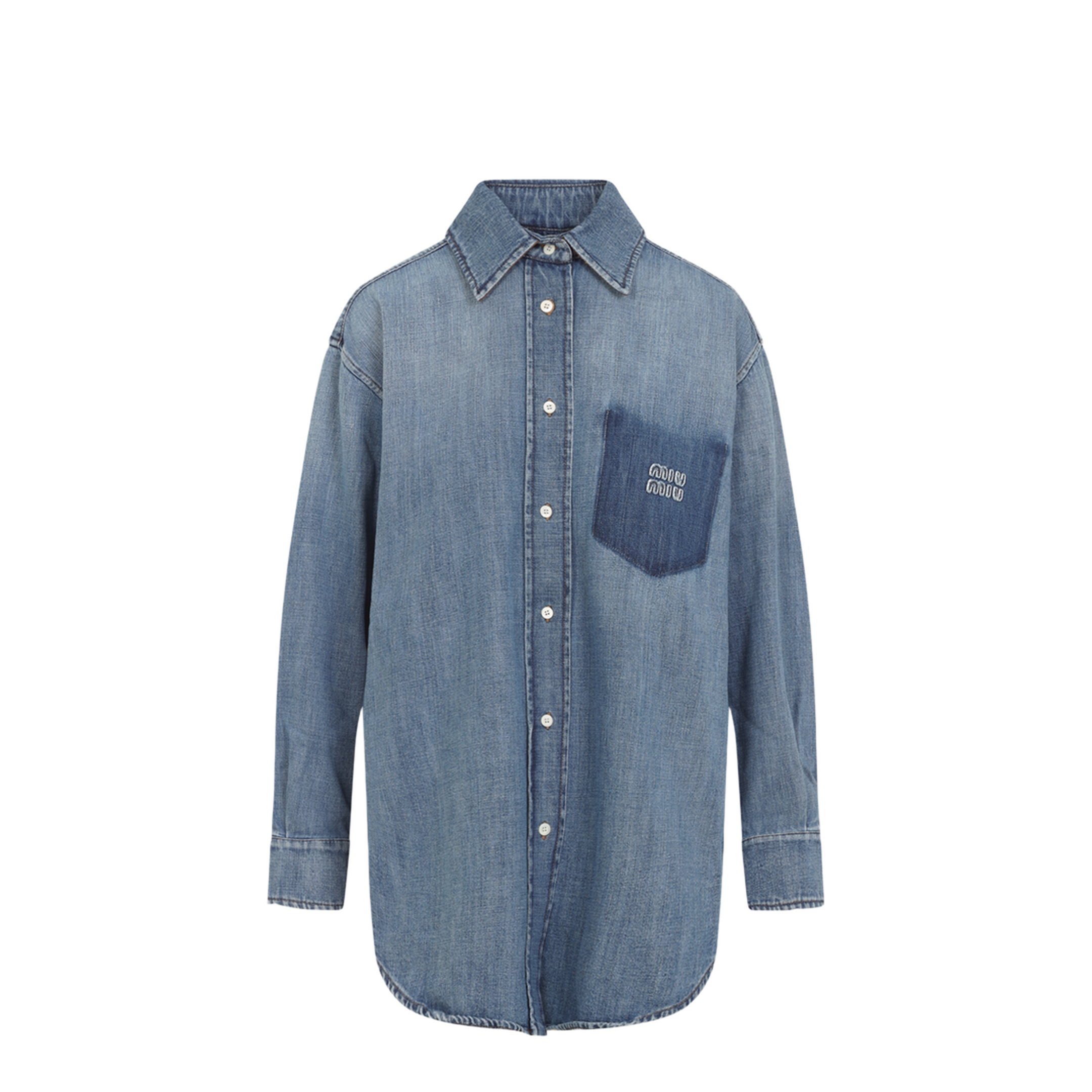 MAYFEYR - Miu Miu - Denim Shirt - GWC125SOOO17GG
