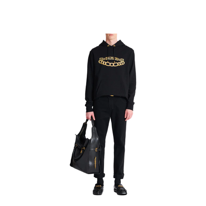 Men's Sweater Hoodie Black