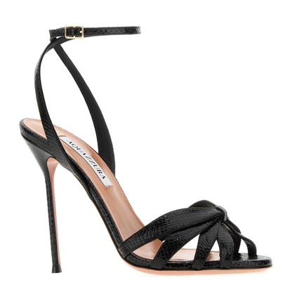 MAYFEYR - Aquazzura - Soulmate Sandal 105 - SLTHIGS0MSKBLACK