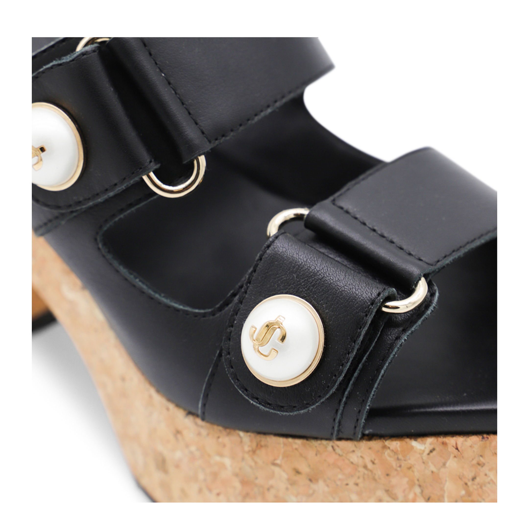 MAYFEYR - Jimmy Choo - Sandals Light Grey - FAYENCEWEDGE95SQM010003