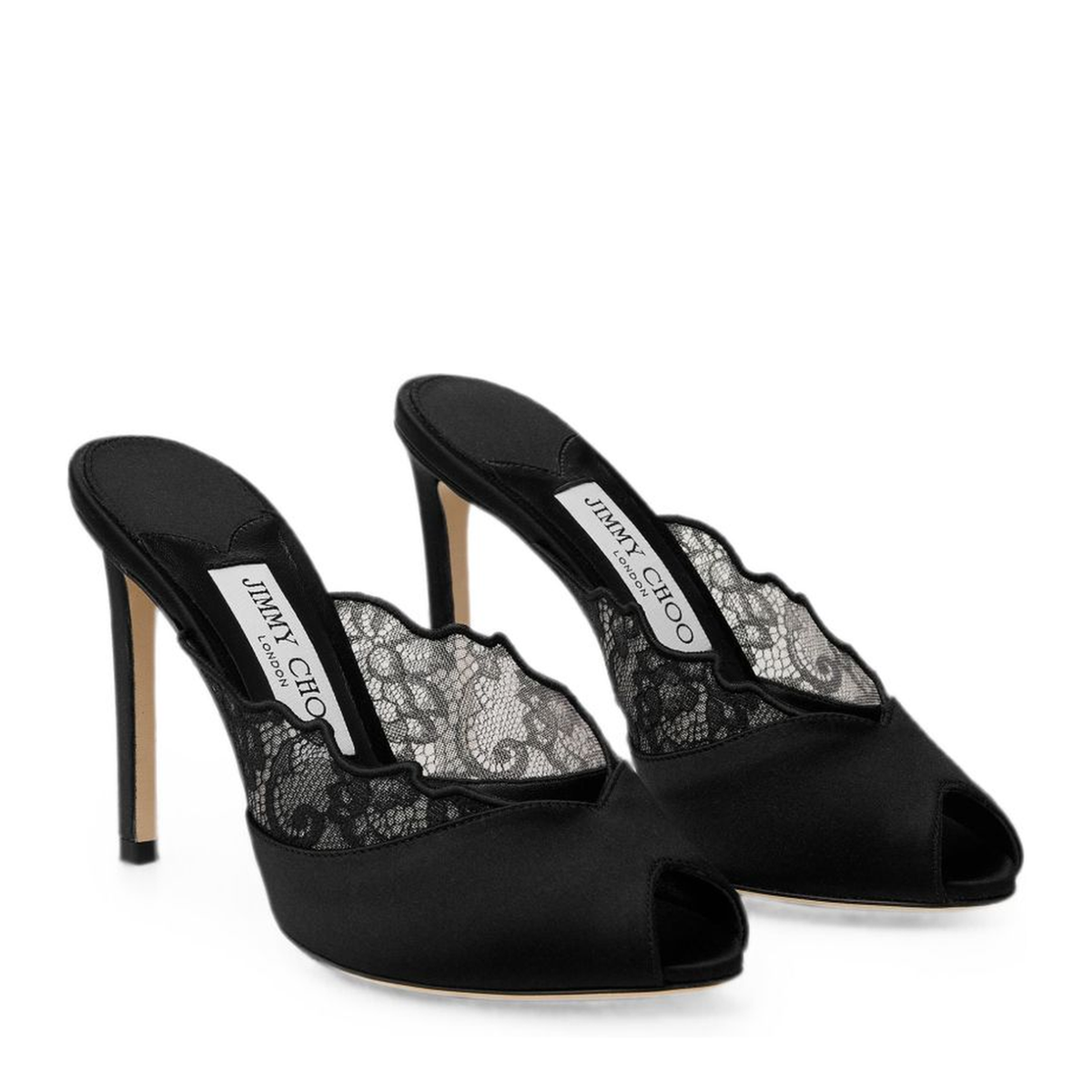 MAYFEYR - Jimmy Choo - Sandals Black - BRIGITTEMULE100WANBLACK/BLACK