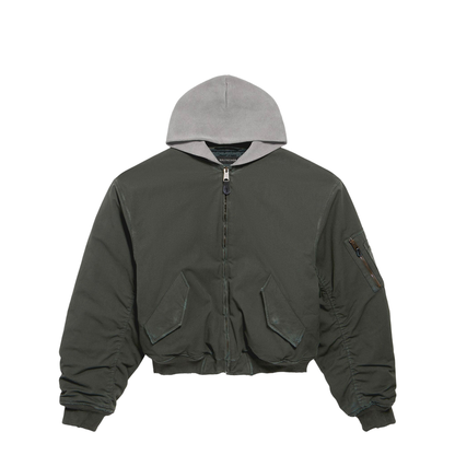 MAYFEYR - Balenciaga - Hooded Standard Canvas Bomber Jacket - 857699TTP10