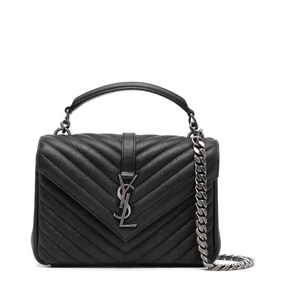 College Medium in Quilted Leather