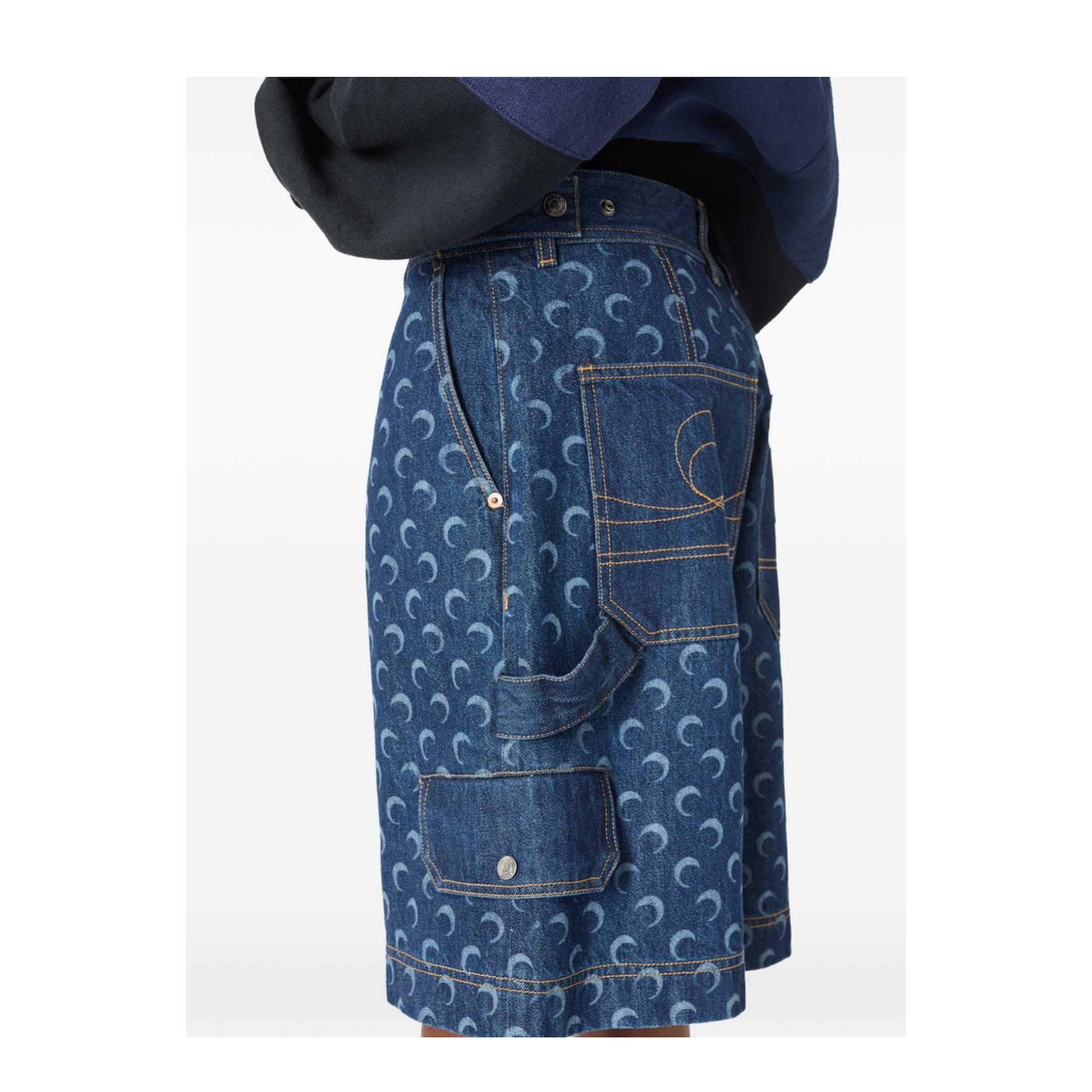 MAYFEYR - Marine Serre - Shorts - USH008ARDEN0002BL80