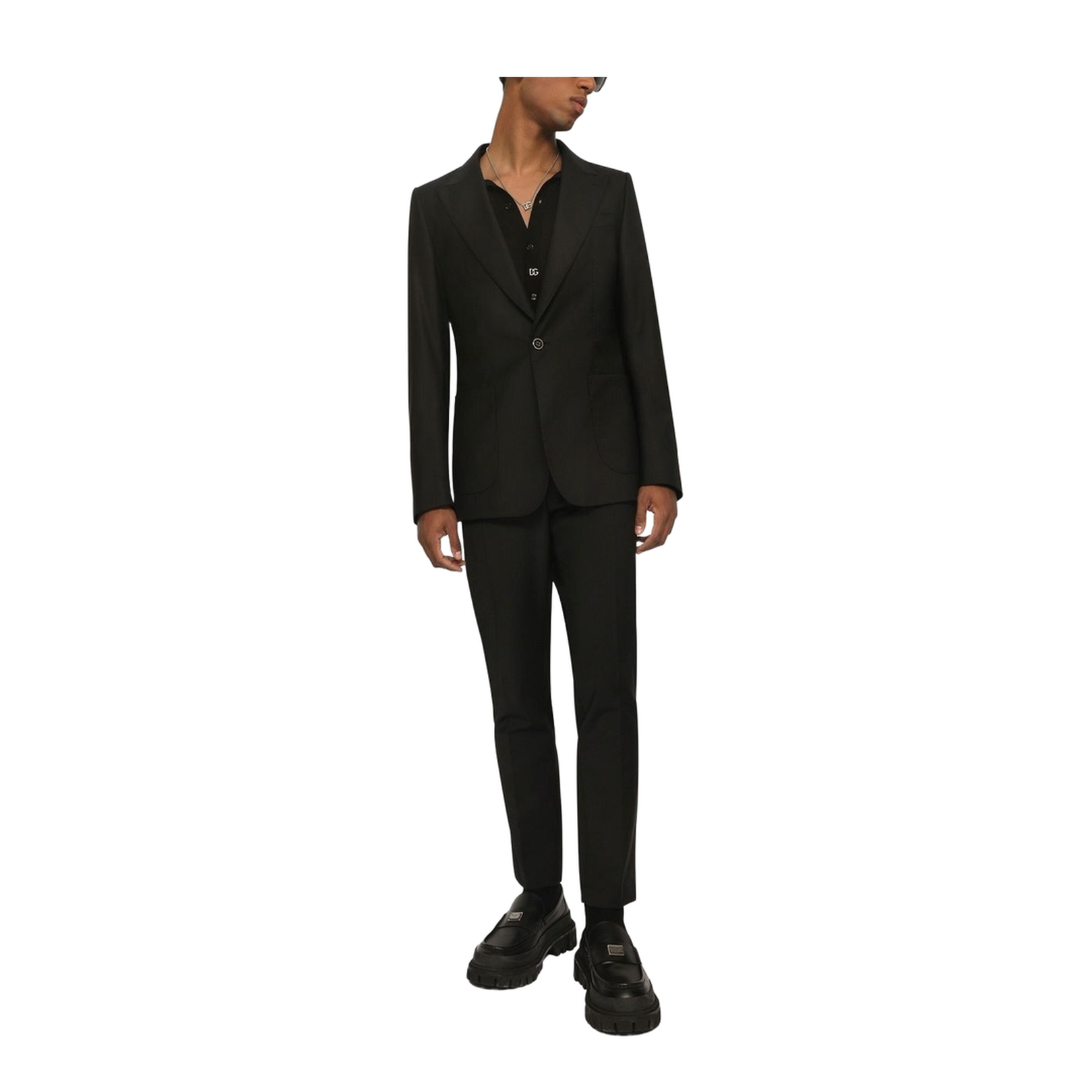 One-Button Tailored Blazer