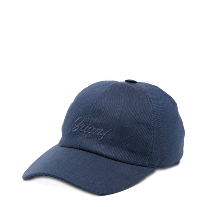 MAYFEYR - Brioni - Blue Logo Baseball Cap - O4910MPA1084200