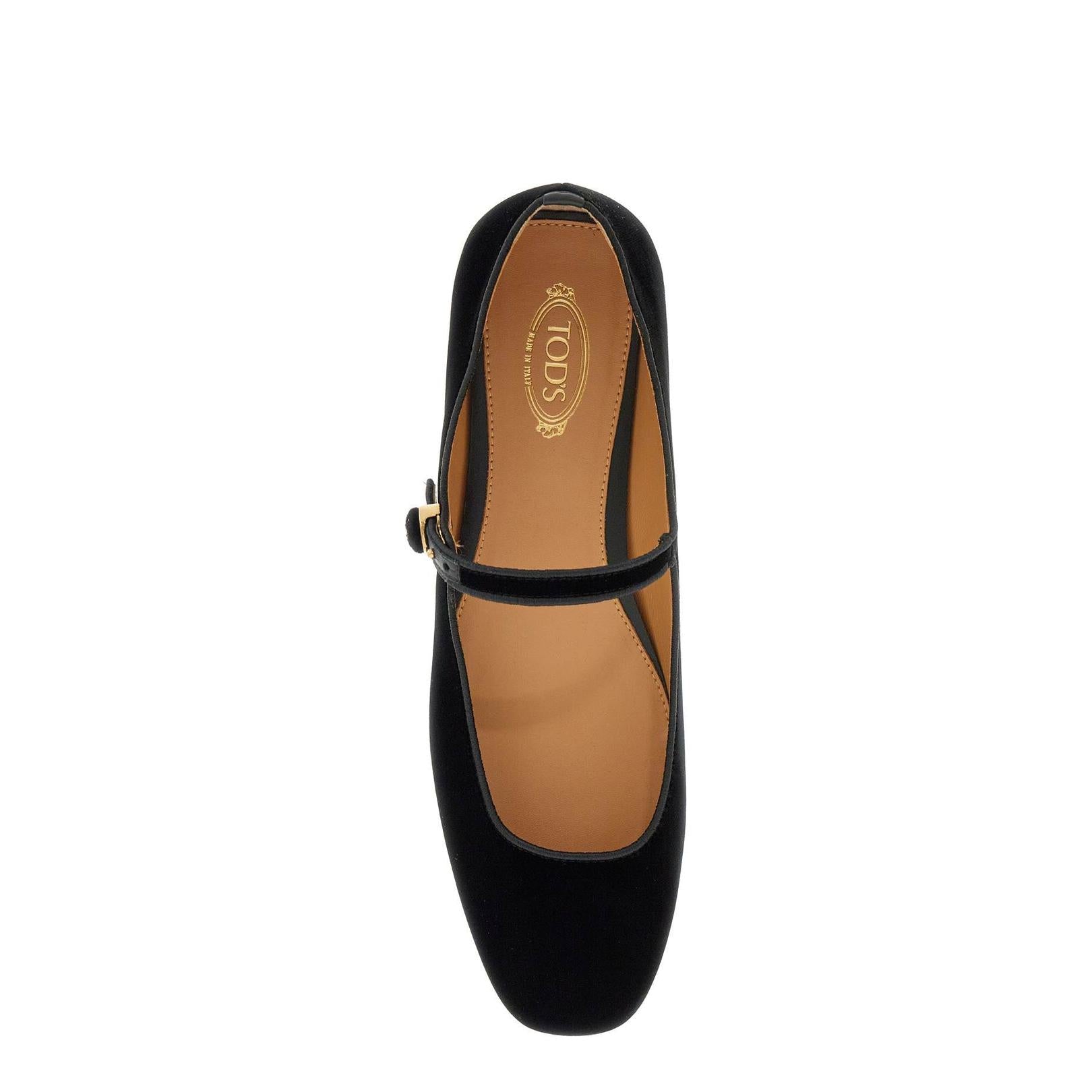 Tod'S velvet ballet flats for