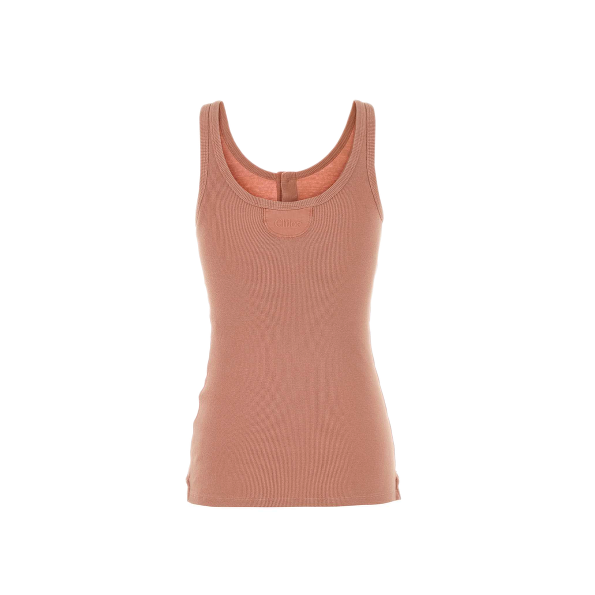 MAYFEYR - Chloè - Dark Pink Cotton Tank Top - CH26UJH0208981Q