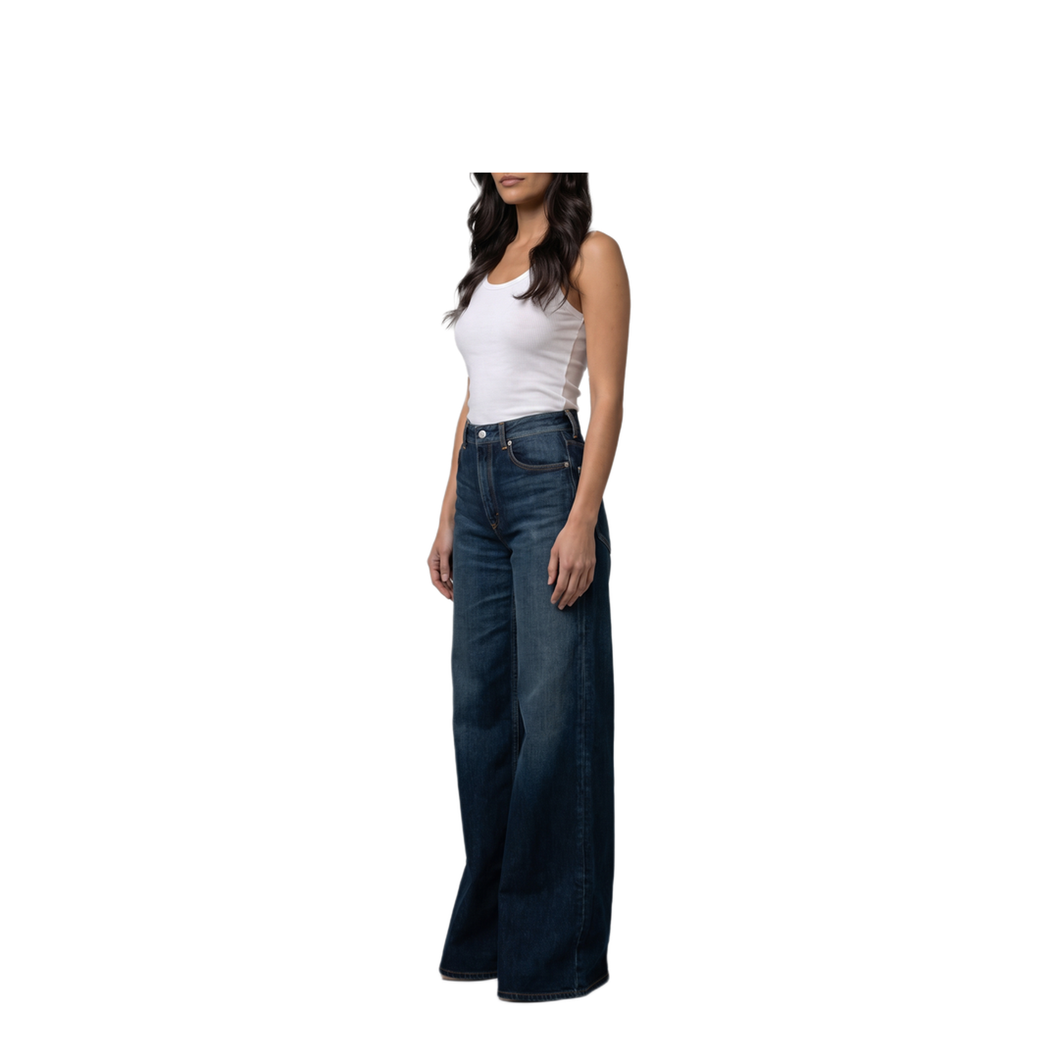 MAYFEYR - Alaia - Palazzo Denim Jeans - AA9P1277D021CA24