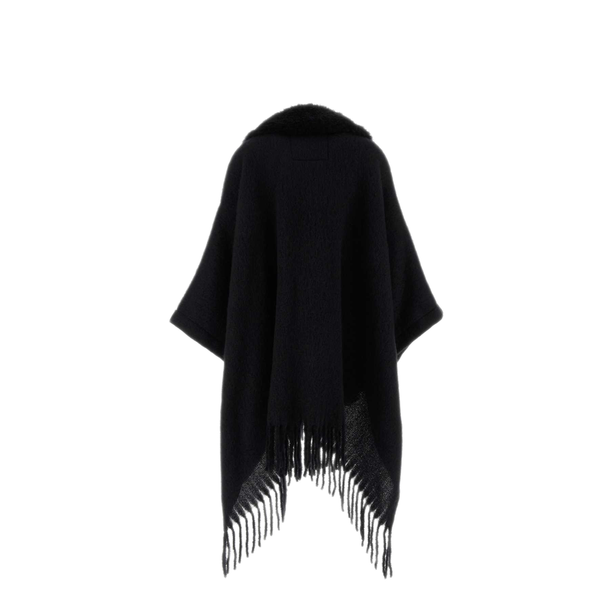 MAYFEYR - Moncler - Black Mohair Blend Cape - L20983G00003599ZZ999