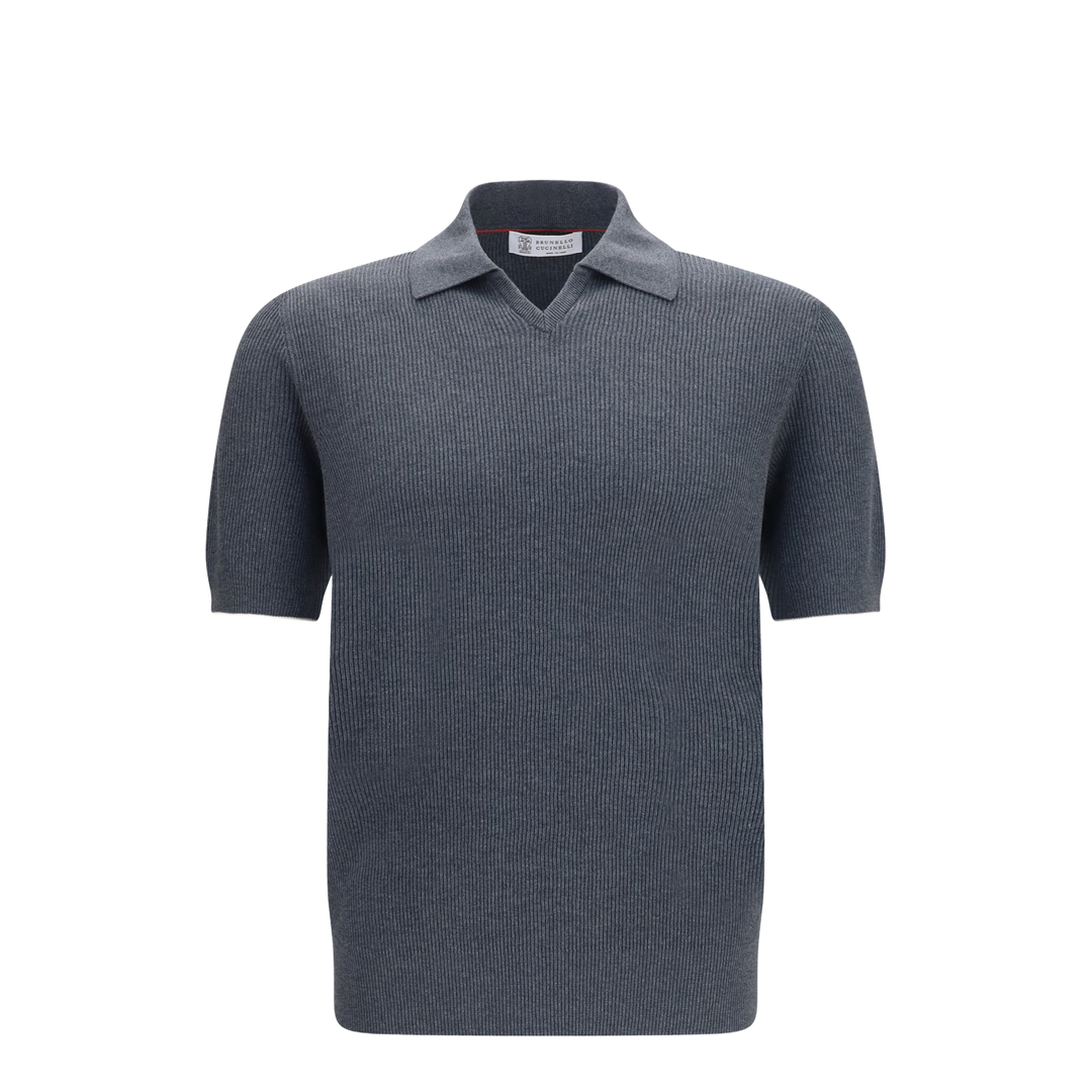 MAYFEYR - Brunello Cucinelli - Cotton Ribbed Polo - M29400015