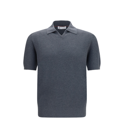 MAYFEYR - Brunello Cucinelli - Cotton Ribbed Polo - M29400015