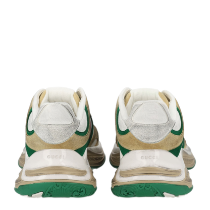 Drawstring Leather Sneakers