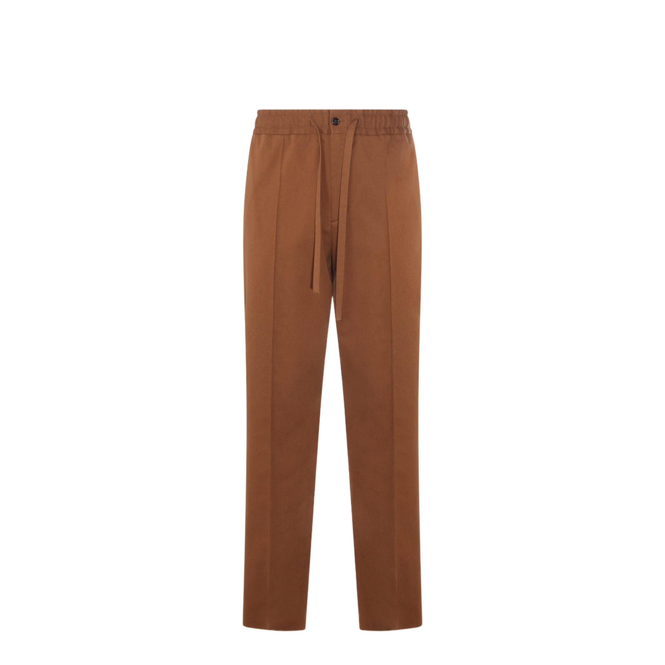 Men's Drawstring Pants Brown