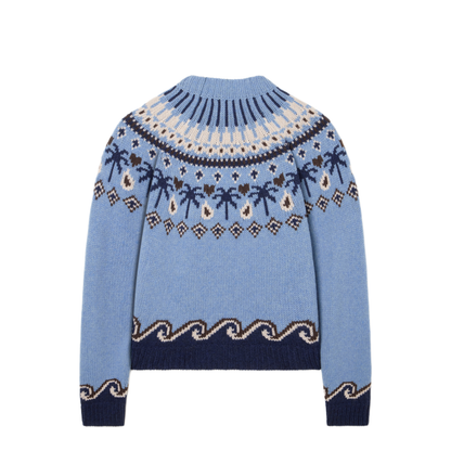 MAYFEYR - Alanui - Sweet Winter Sweater Onda Multicolor - LWHE061E26KNI0014046