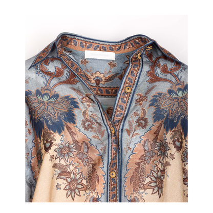 Ascension Printed Silk Shirt