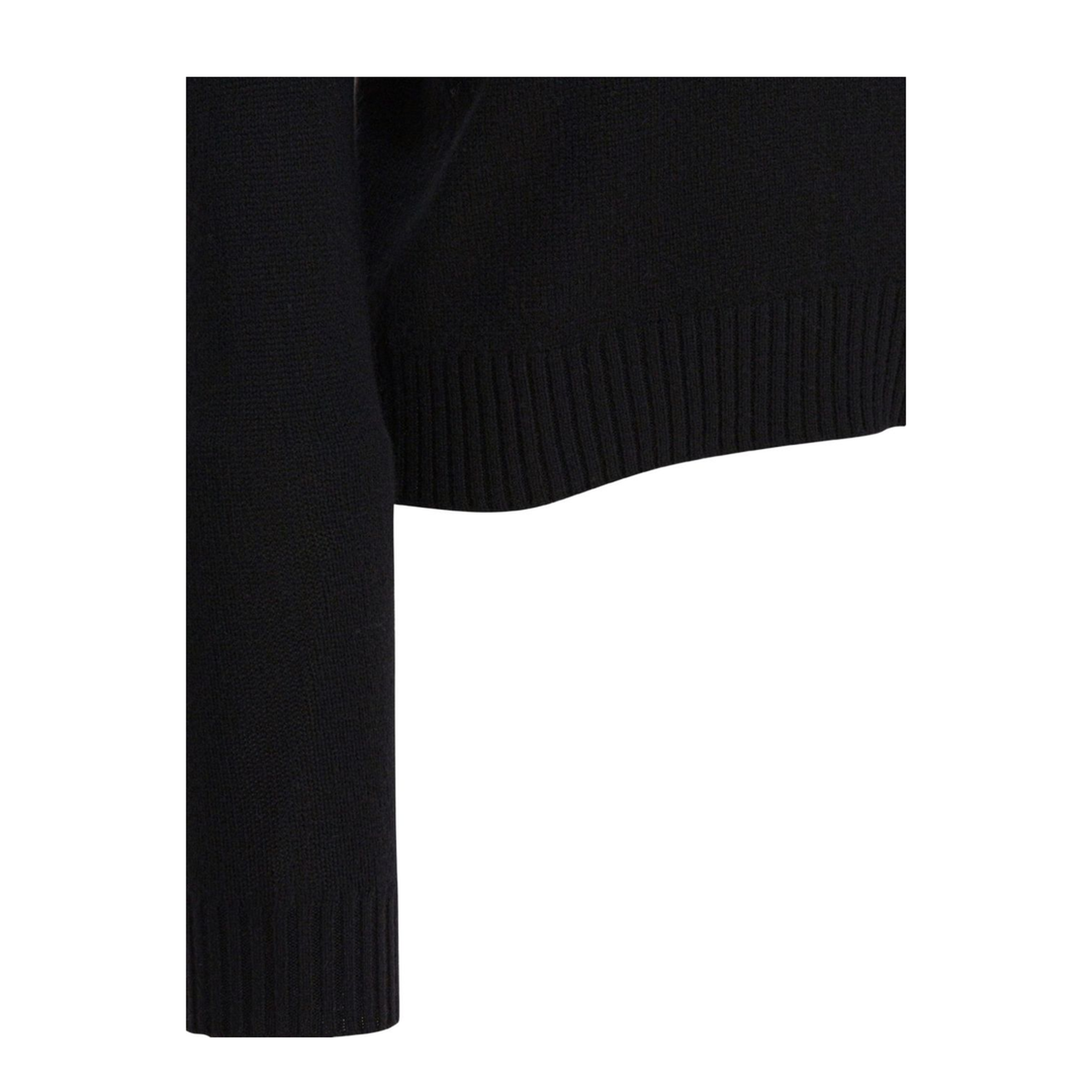 MAYFEYR - Lisa Yang - Black Crew Neck Sweater - 2022117BL