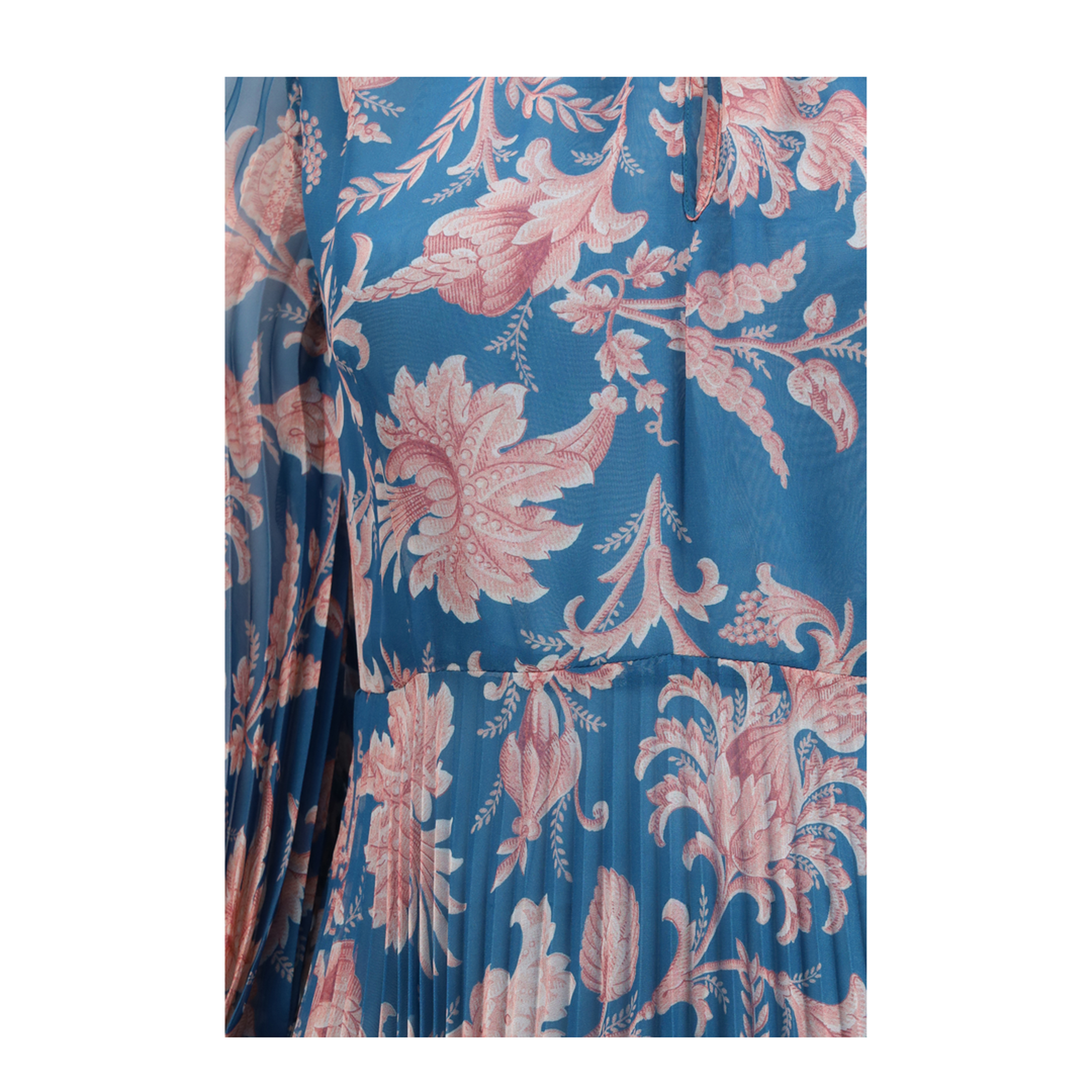 MAYFEYR - Etro - Maxi Pleated Dress With Flared Sleeves - WRHA0592AKH58X0888