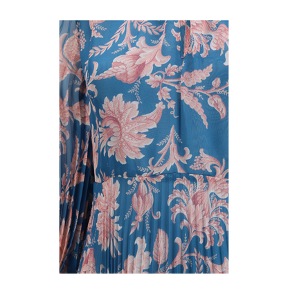 MAYFEYR - Etro - Maxi Pleated Dress With Flared Sleeves - WRHA0592AKH58X0888