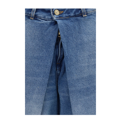 MAYFEYR - Balmain - Barrel Denim Jeans - HF1MH060DG266FF