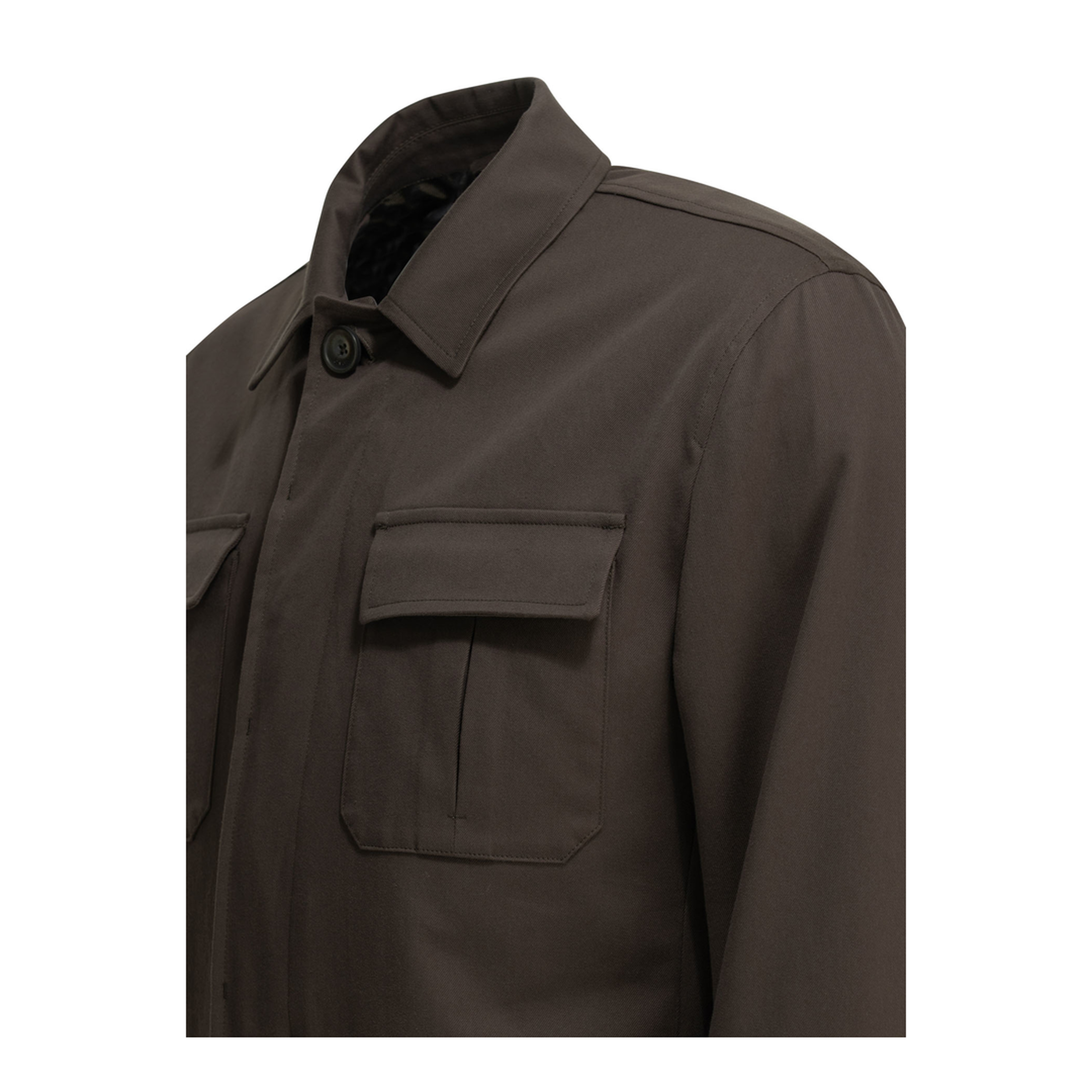 MAYFEYR - Herno - Cotton Overshirt Jacket - GI000634U13286S8800
