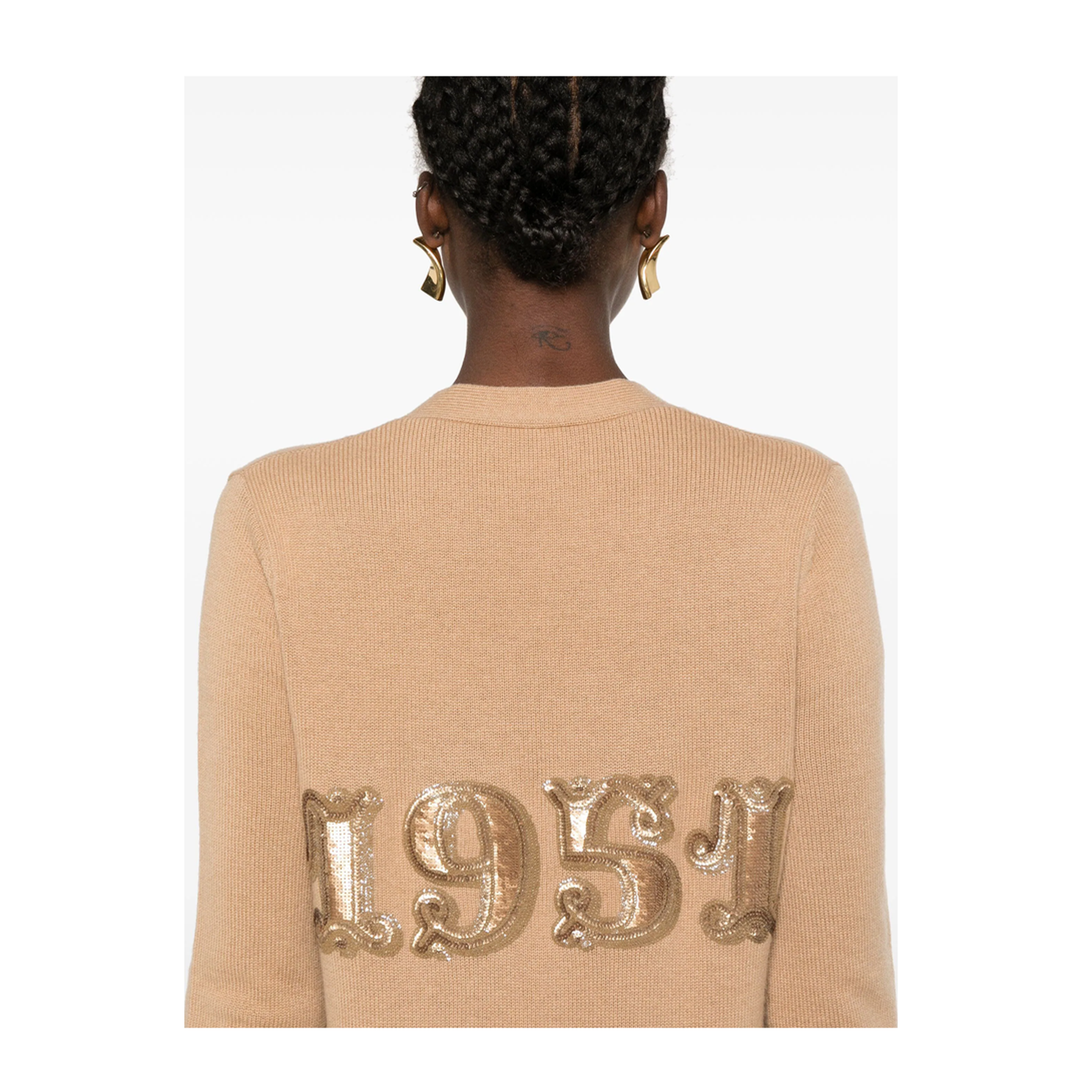MAYFEYR - Max Mara - Wool And Cashmere Cardigan With Sequins - 2421346052650VILLAR025