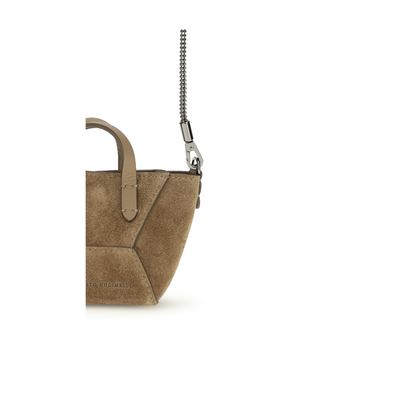 MAYFEYR - Brunello Cucinelli - Micro Suede Shoulder Bag - MWDLD2781