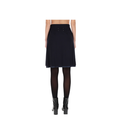 Wool Midi Skirt