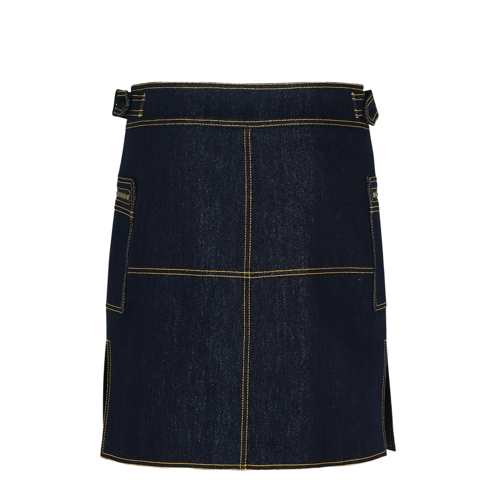 Dark Blue Denim Miniskirt