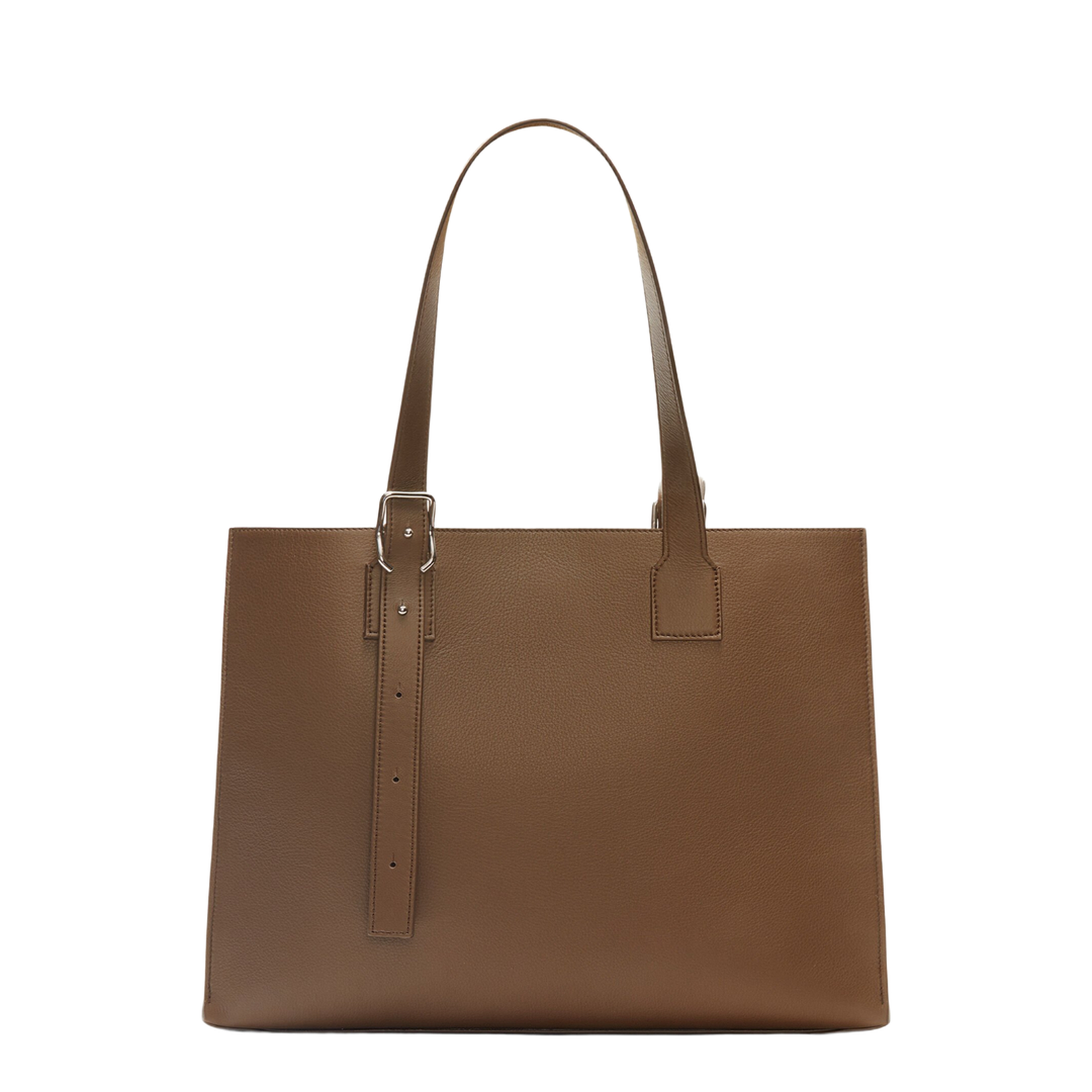 Buckle Horizontal Tote Bag