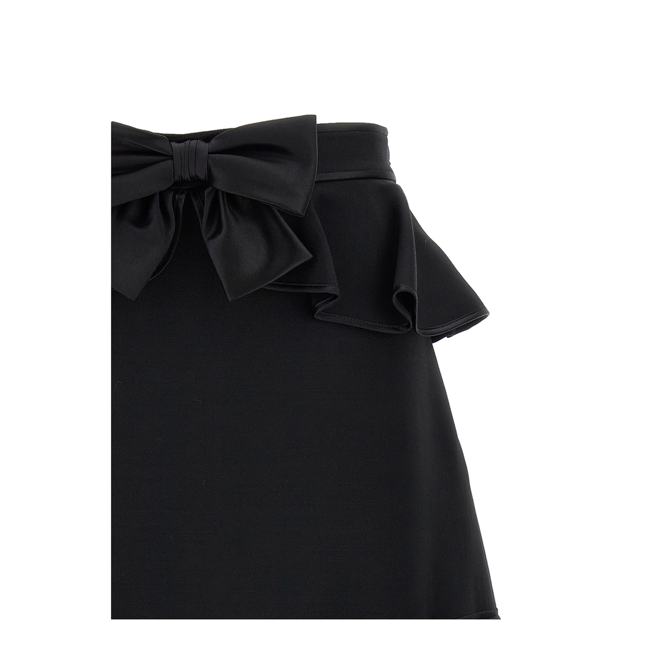Crepe Couture Skirt Black