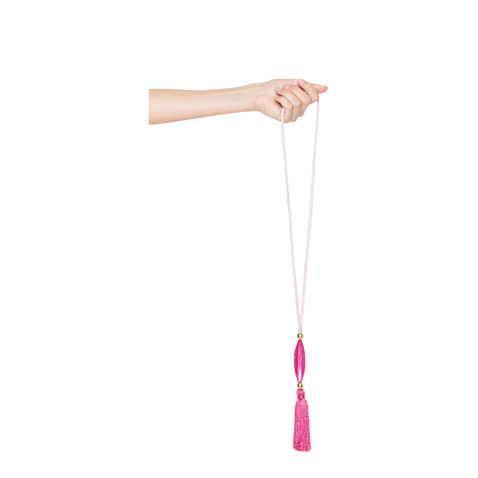 Necklace with Pendant and Tassel