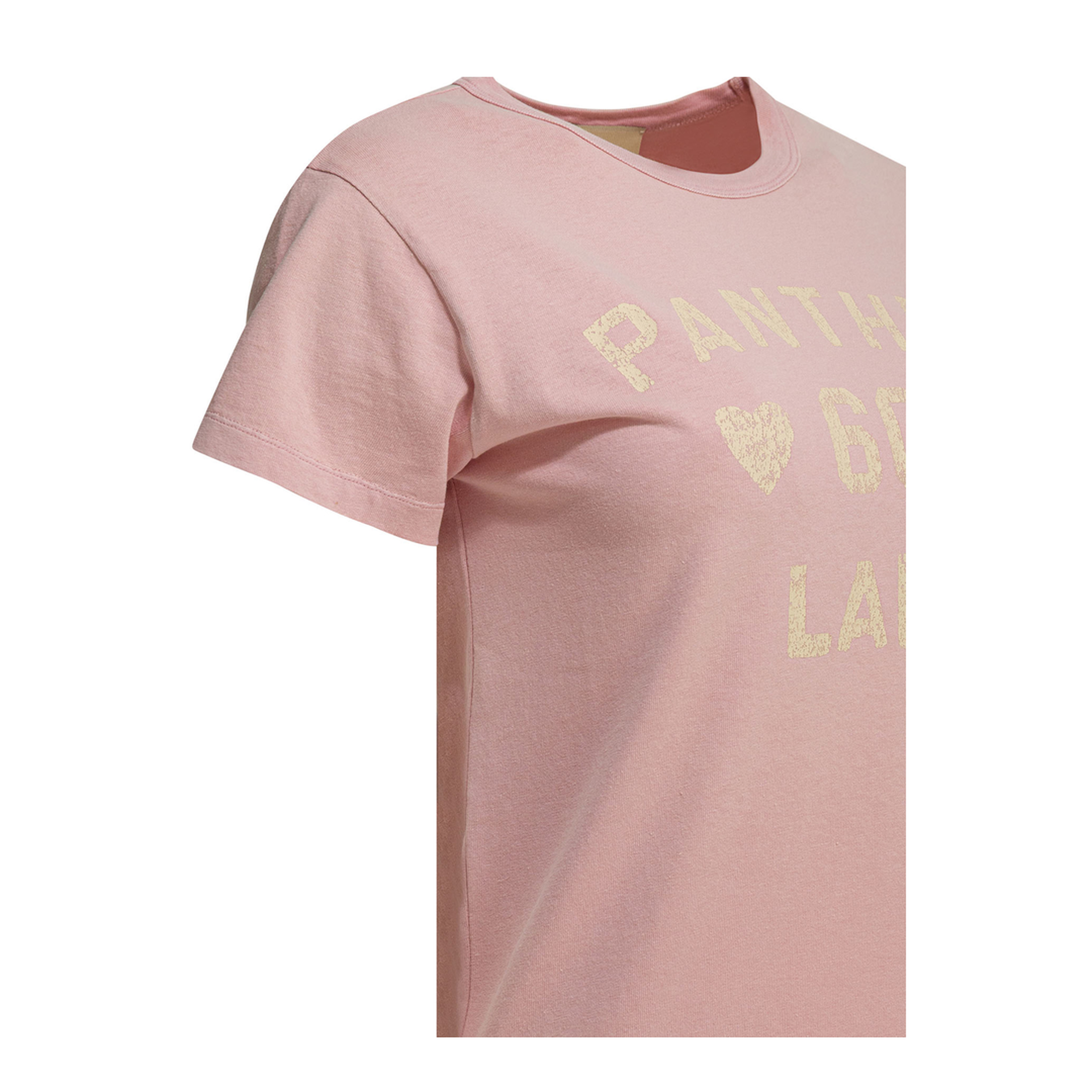 Printed Cotton T-Shirt Pink