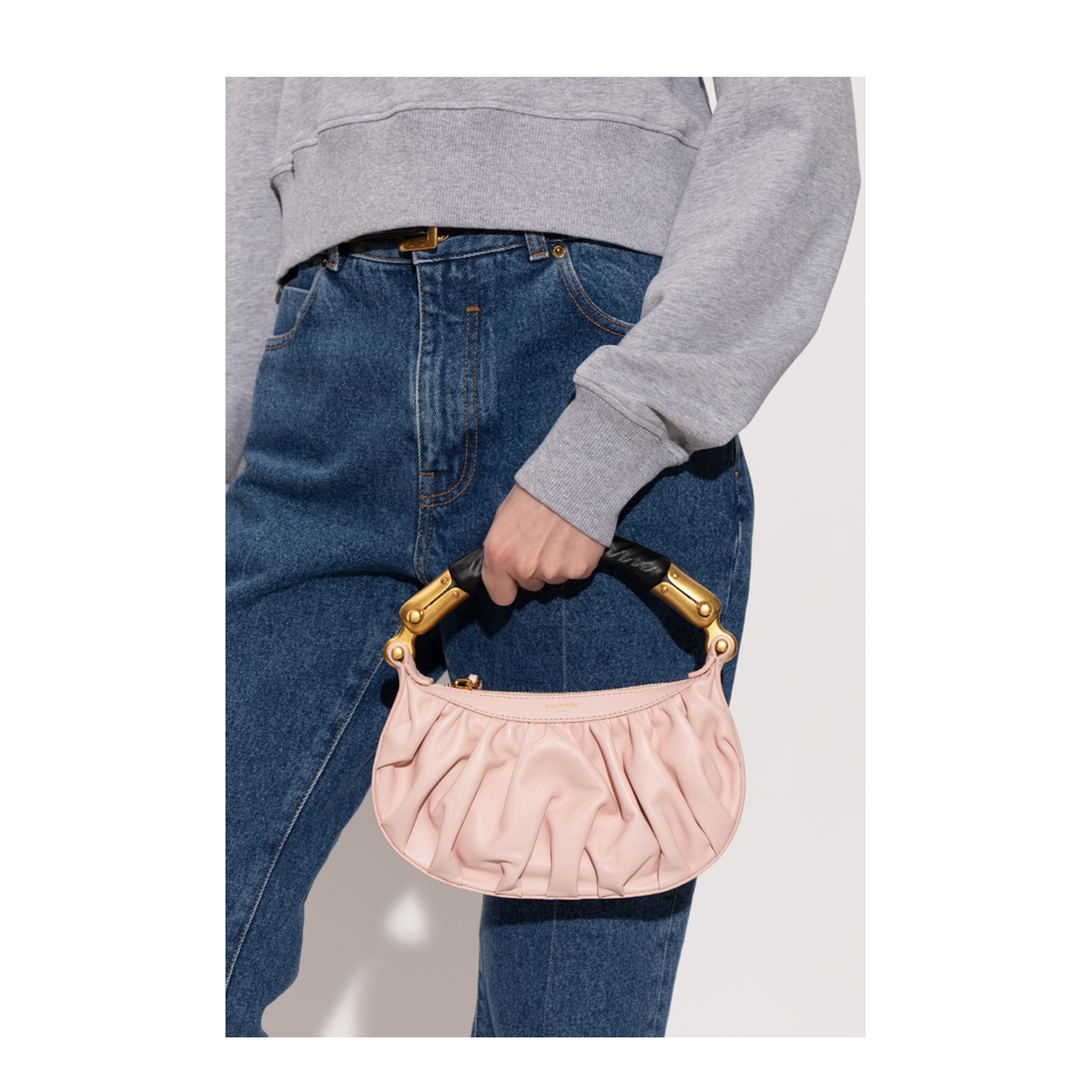 Ébène Mini Calfskin Handbag - Black