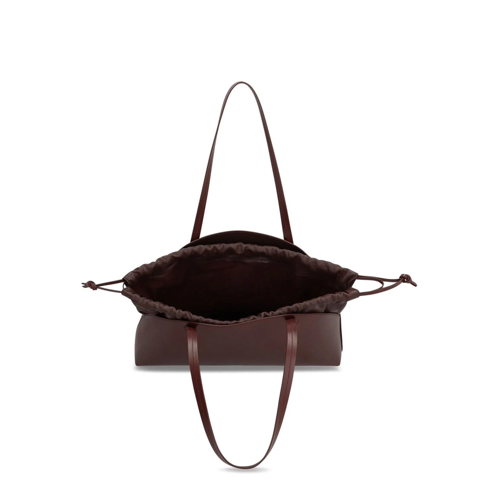 Curve Leather Shoulder Bag