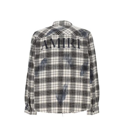 Quad Bleach Flannel Shirt