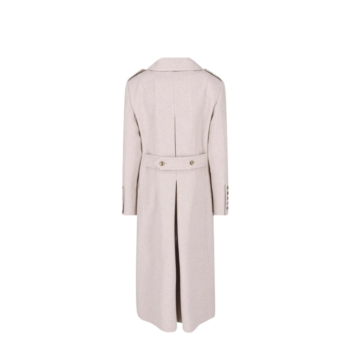MAYFEYR - Ermanno Scervino - Beige Wool Coat - D496D713XUTM4911