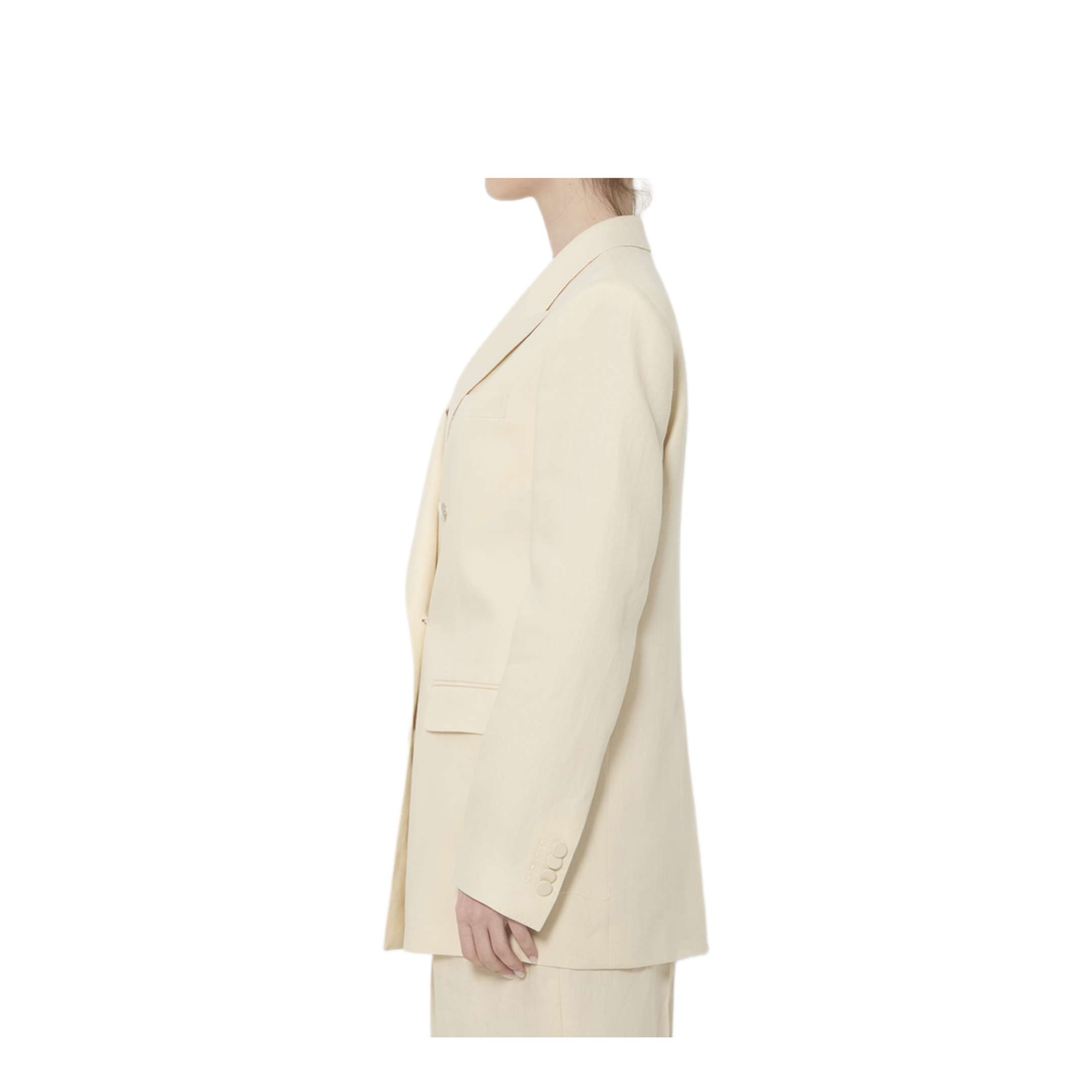 MAYFEYR - Tagliatore - Double Breasted Linen J Jasmin Jacket - JJASMINE340021299