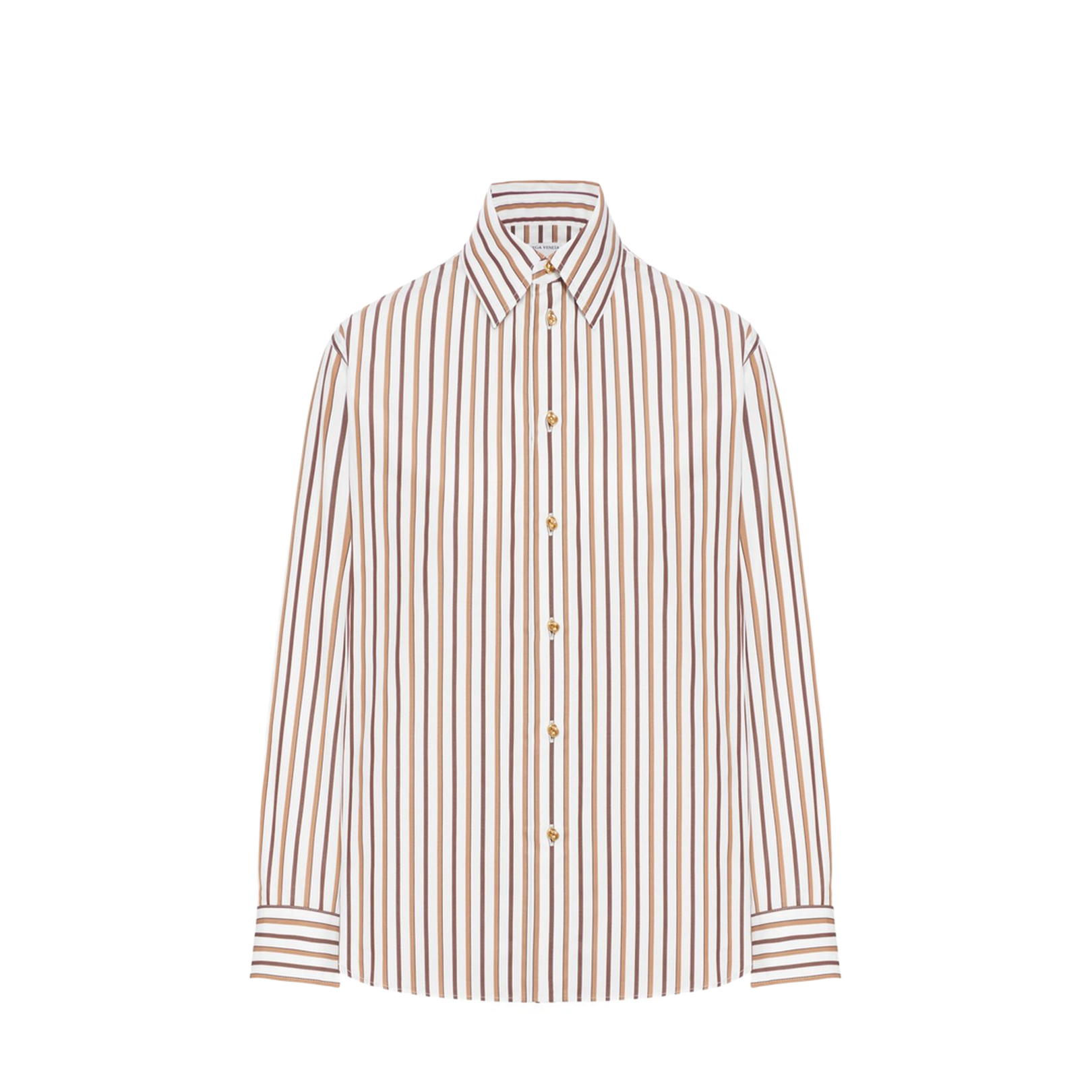 Striped Cotton Poplin Shirt