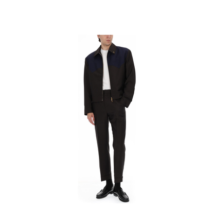 Men's Zipped Jacket Brown