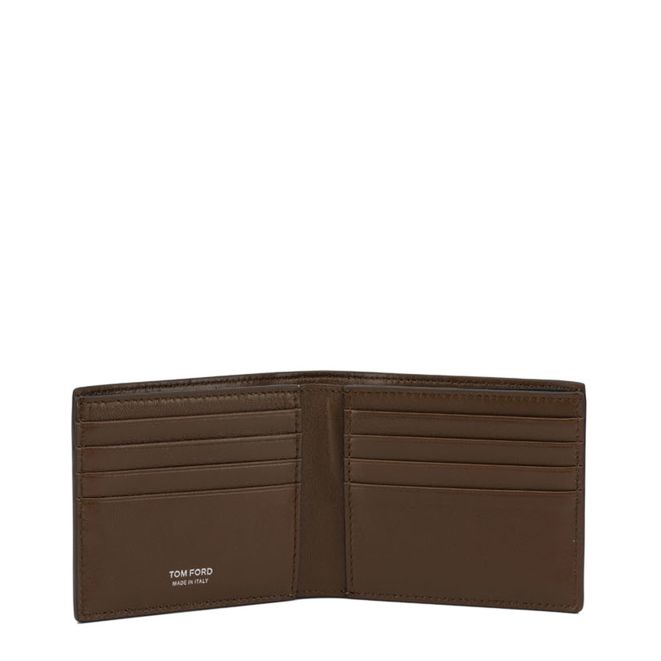 MAYFEYR - Tom Ford - Crocodile Print Leather Wallet Brown - Y0410LCL439SEBN